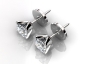EPCW008 earrings diamond top profile