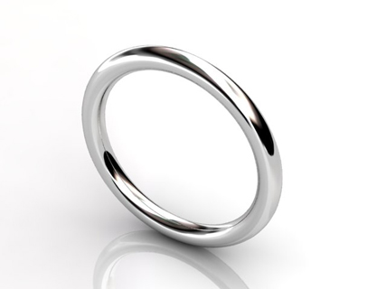 platinum halo wedding rings WLP06 